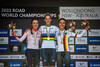 VAN ANROOIJ Shirin, GUAZZINI Vittoria, BAUERNFEIND Ricarda: UCI Road Cycling World Championships 2022