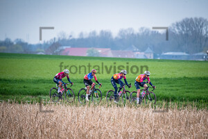 KOPECKY Lotte, REUSSER Marlen, PERSICO Silvia, WIEBES Lorena: Ronde Van Vlaanderen 2023 - WomenÂ´s Race