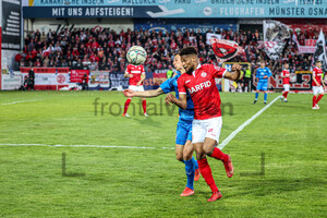 Isiah Young Sportfreunde Lotte vs. Rot-Weiss Essen 22-04-2022