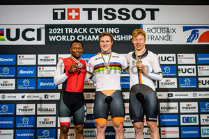 PAUL Nicholas, HOOGLAND Jeffrey, EILERS Joachim: UCI Track Cycling World Championships – Roubaix 2021
