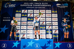 FRIEDRICH Lea Sophie, BRASPENNINCX Shanne, GROS Mathilde: UEC Track Cycling European Championships – Grenchen 2021