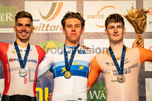 OLIVEIRA Rui Felipe, TEUTENBERG Tim Torn, HEIJNEN Philip: UEC Track Cycling European Championships – Grenchen 2023