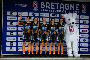 TOP GIRLS FASSA BORTOLO: Bretagne Ladies Tour - Teampresentation