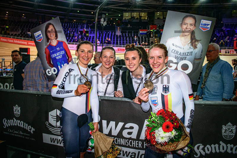 BRENNAUER Lisa, HEALEY GEBHARD Elke, WALKER Hannah, BRAUßE Franziska: UCI Track Cycling World Championships 2020 