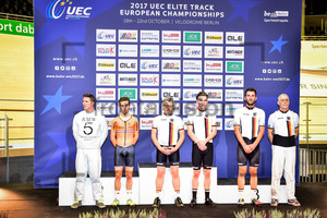 HONIG  Reinier, PRONK Jos, SCHIEWER Franz, GESSLER Gerd, SCHÄFER Stefan, BAUERLEIN Peter: Track European Championships 2017 – Day 4