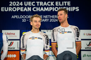REINHARDT Theo, KLUGE Roger: UEC Track Cycling European Championships – Apeldoorn 2024