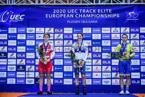 TSERAKH Hanna, FIDANZA Martina, KLIMCHENKO Tetyana: UEC Track Cycling European Championships 2020 – Plovdiv