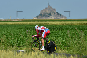 Alexander Kristoff: 11. Stage, ITT from Avranches to Le Mont Saint Michel