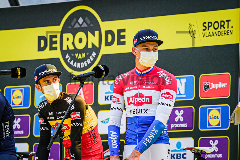 DE BONDT Dries, VAN DER POEL Mathieu: Ronde Van Vlaanderen 2020 