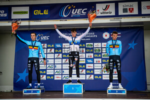 VANDEPUTTE Niels, KAMP Ryan, NYS Thibau: UEC Cyclo Cross European Championships - Drenthe 2021