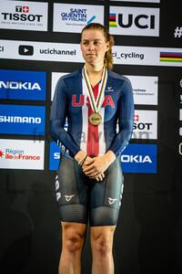 VALENTE Jennifer: UCI Track Cycling World Championships – 2022