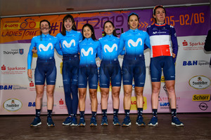 MOVISTAR TEAM WOMEN: Lotto Thüringen Ladies Tour 2019 - 1. Stage
