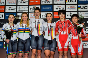 Russia, Germany,  Holy Brother Cycling Team: UCI Track Cycling World Cup Manchester 2017 – Day 1