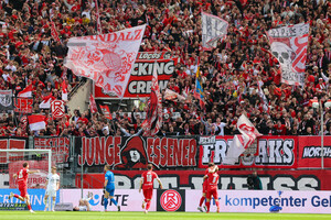 Torjubel zum 1:0 Rot-Weiss Essen gegen FC Ingolstadt 28.04.2024