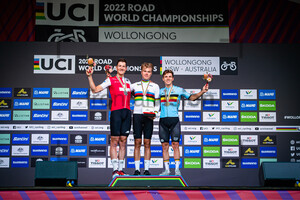 KÜNG Stefan, FOSS Tobias S, EVENEPOEL Remco: UCI Road Cycling World Championships 2022