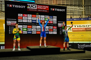 LENDEL Vasilijus, BABEK Tomas, OLIVA Lewis: Track Cycling World Cup - Glasgow 2016