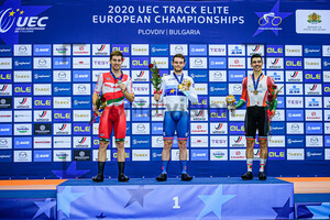 KARALIOK Yauheni, WALLS Matthew, LEITAO Iuri: UEC Track Cycling European Championships 2020 – Plovdiv