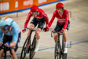 MØRKØV Michael, STORM Theodor: UEC Track Cycling European Championships – Apeldoorn 2024