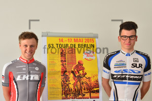 Tim Reske, Malte Jürß: Tour de Berlin 2015 - Pressekonferenz