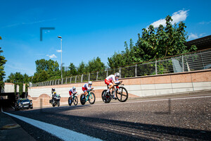 LORKOWSKA Patrycja, PASTUSZEK Paulina, PRZEZAK Dorota: UEC Road Cycling European Championships - Trento 2021