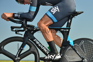 Ian Stannard: 11. Stage, ITT from Avranches to Le Mont Saint Michel