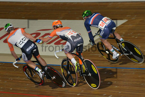 Jens Mouris, Wim Stroetinga: UEC Track Cycling European Championships, Netherlands 2013, Apeldoorn, Madison, Qualifying, Men