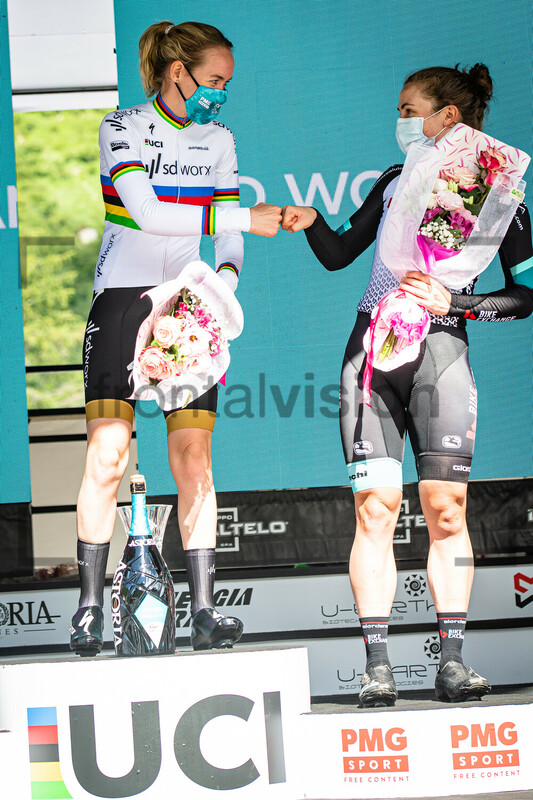 VAN DER BREGGEN Anna, BROWN Grace: Giro dÂ´Italia Donne 2021 – 4. Stage 