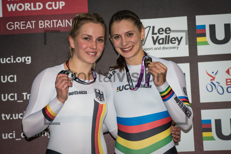 HINZE Emma, WELTE Miriam: UCI Track Cycling World Cup 2018 – London 