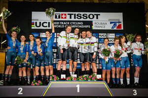 Italy, Germany, Great Britain: UCI Track Cycling World Championships – Roubaix 2021