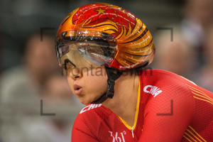 ZHONG Tianshi, LIN Junhong: UCI Track Cycling World Cup 2018 – London