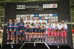 France, Netherlands, Russia: UCI Track Cycling World Championships 2019