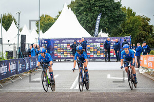 LA BELLA Eleonora, TONIOLLI Alice, VENTURELLI Federica: UEC Road Cycling European Championships - Drenthe 2023