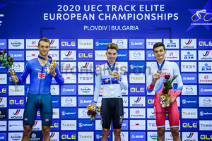 MILAN Jonathan, OLIVEIRA Ivo, GONOV Lev: UEC Track Cycling European Championships 2020 – Plovdiv