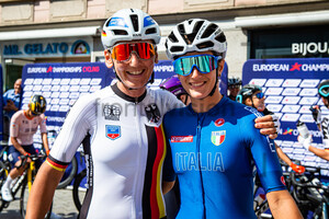 BRENNAUER Lisa, CONFALONIERI Maria Giulia: UEC Road Cycling European Championships - Munich 2022