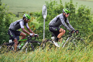 ANTON HERNANDEZ Igor, KUDUS GHEBREMEDHIN Merhawi: Tour de Suisse 2018 - Stage 4