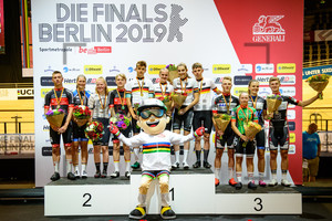 Award Ceremony - Madison U19: German Track Cycling Championships 2019