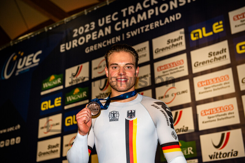 DÖRNBACH Maximilian: UEC Track Cycling European Championships – Grenchen 2023 
