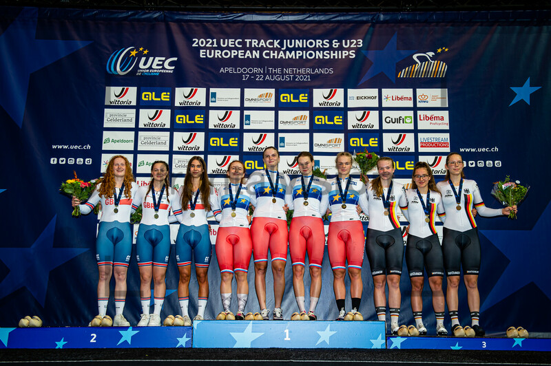 GREAT BRITAIN, RUSSIA, GERMANY: UEC Track Cycling European Championships (U23-U19) – Apeldoorn 2021 