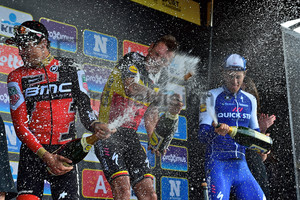 VAN AVERMAET Greg, GILBERT Philippe, TERPSTRA Niki: Ronde Van Vlaanderen 2017
