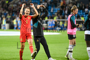Merle Frohms 2 Spieltag UEFA Women’s Nations League Deutschland Island Spielfotos 26.09.2023