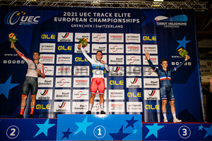 MATIAS Joao, ROSTOVTSEV Sergei, BOUDAT Thomas: UEC Track Cycling European Championships – Grenchen 2021