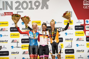BRAUßE Franziska, EBERT Michaela, REIßNER Lena Charlotte: German Track Cycling Championships 2019