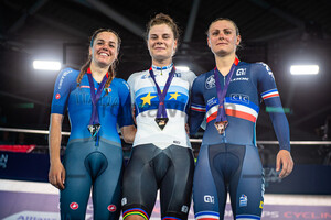 ZANARDI Silvia, KOPECKY Lotte, BERTEAU Victoire: UEC Track Cycling European Championships – Munich 2022