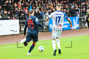 Davide-Jerome Itter,Patrick Posavec FC Remscheid vs. Wuppertaler SV 30.08.2023