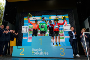 VAN AVERMAET Greg, LAWLESS Christopher, DUNBAR Eddie, COURTEILLE Arnaud: Tour der Yorkshire 2019 - 4. Stage