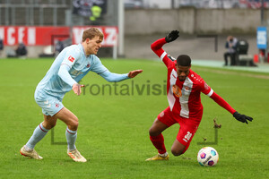 Isaiah Young Rot-Weiss Essen vs. 1. FC Köln Spielfotos 06.01.2024