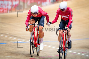 HANSEN Tobias, STORM Theodor: UEC Track Cycling European Championships – Grenchen 2023