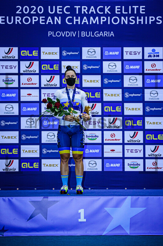 STARIKOVA Olena: UEC Track Cycling European Championships 2020 – Plovdiv 