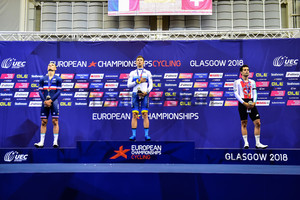 GAREL Adrien, GLADYSH Roman, MARGUET Tristan: UEC European Championships 2018 – Track Cycling