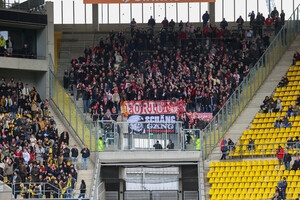 Fans von Fortunain Aachen 30.03.2024